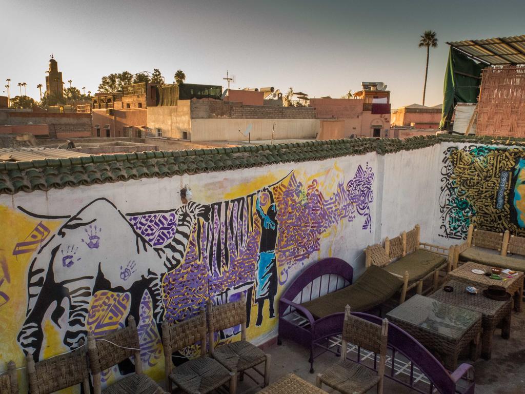 Backpackers Grapevine Hostel مراكش المظهر الخارجي الصورة