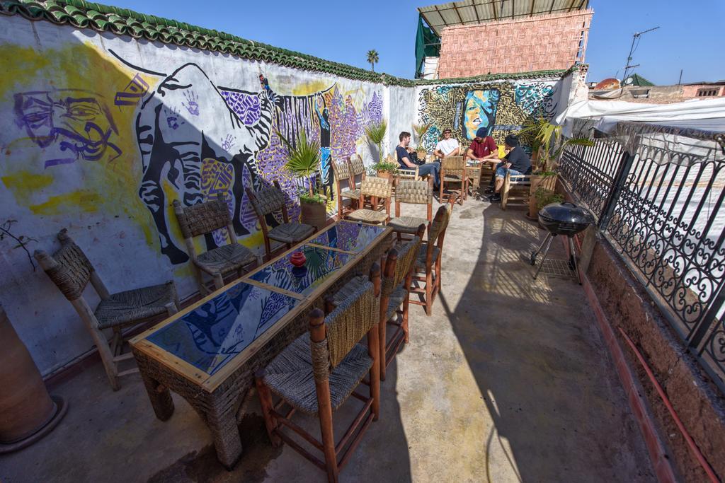 Backpackers Grapevine Hostel مراكش المظهر الخارجي الصورة