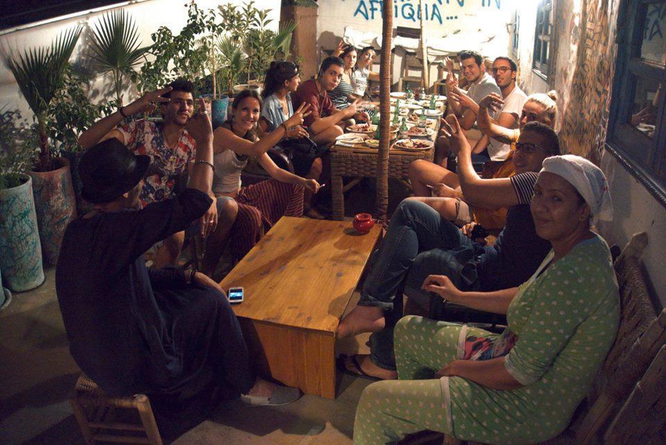 Backpackers Grapevine Hostel مراكش المظهر الخارجي الصورة