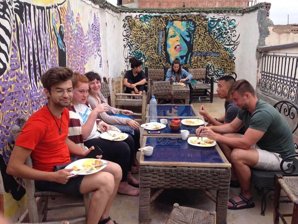 Backpackers Grapevine Hostel مراكش المظهر الخارجي الصورة