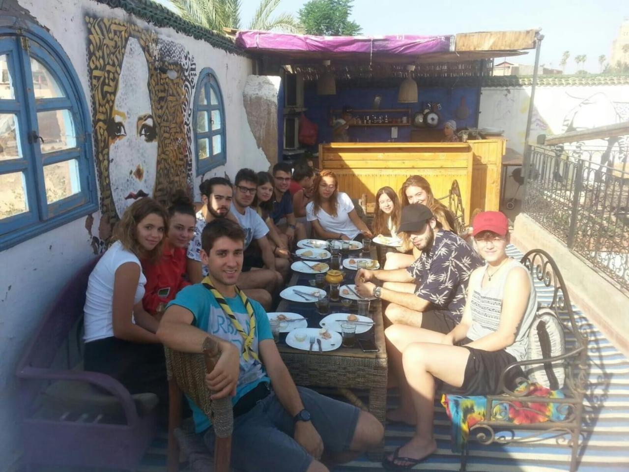 Backpackers Grapevine Hostel مراكش المظهر الخارجي الصورة